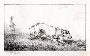 De Jacht door Emile Jean Horace Vernet